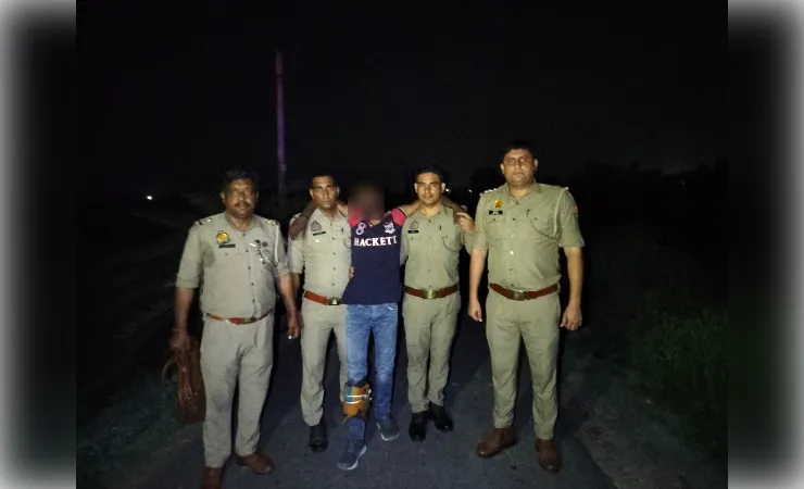पुलिस की जवाबी फायरिंग में घायल हिस्ट्रीशीटर विनोद उर्फ कालिया गिरफ्तार