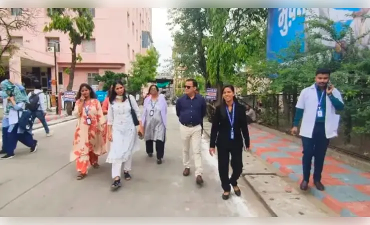 एनक्यूएएस की टीम ने प्रारंभ किया निरीक्षण, गंदगी देख नाराज हुए सदस्य
