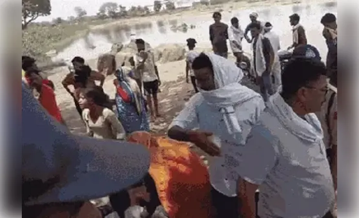 टीकमगढ़ के सिद्ध सागर तालाब में नहाने गए तीन बच्चों की डूबने से मौत 
