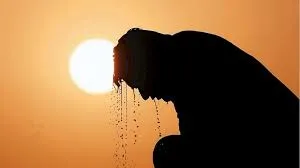 गर्म हवा व सूरज की तपिश ने किया बेहाल 