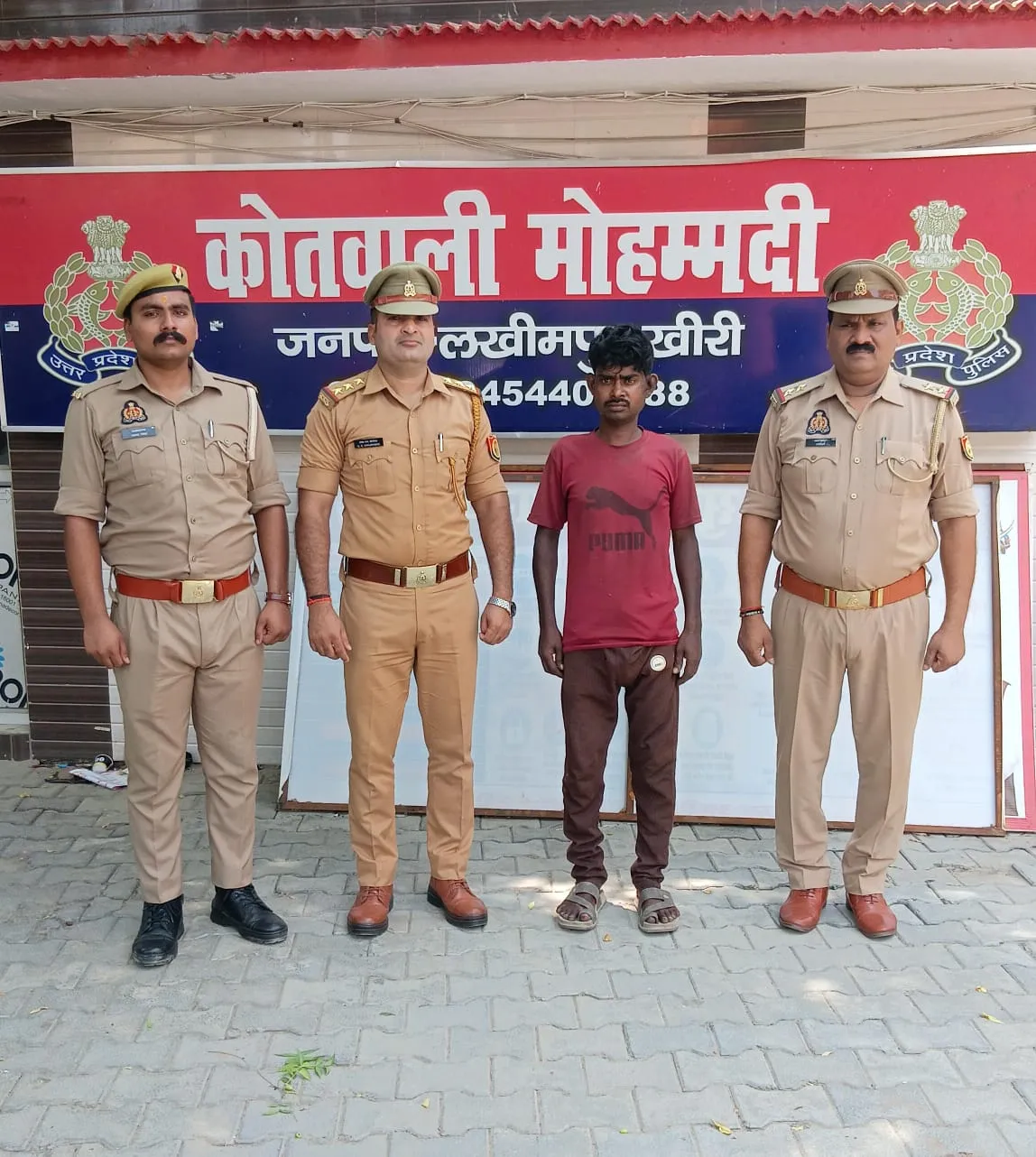 7 वर्षीय मासूम से दुष्कर्म का आरोपी फूफा गिरफ्तार, मोहम्मदी पुलिस ने 48 घंटे में दबोचा