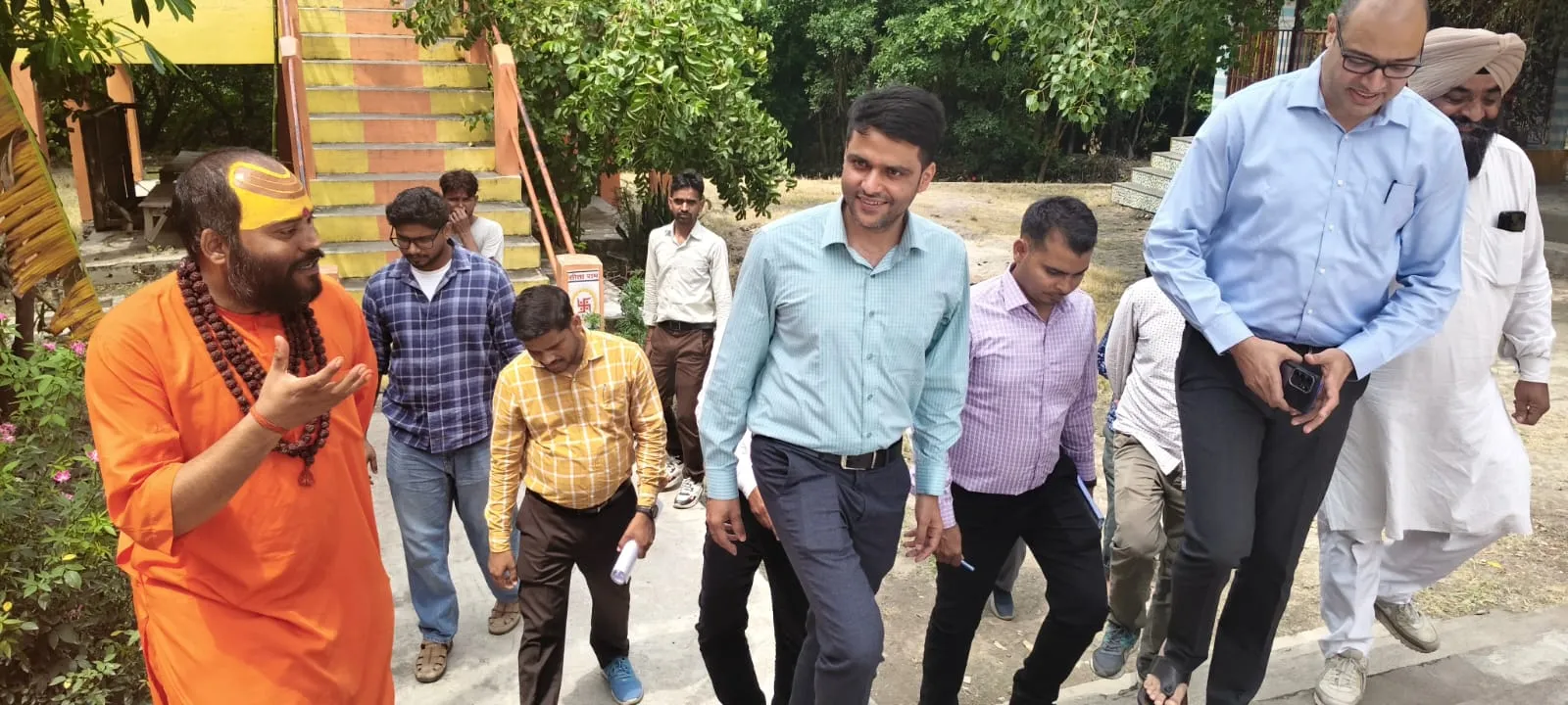 लिलौटी नाथ मंदिर में विकास को नई रफ्तार,सीडीओ अभिषेक कुमार की पहल से बदल रहा स्वरूप।