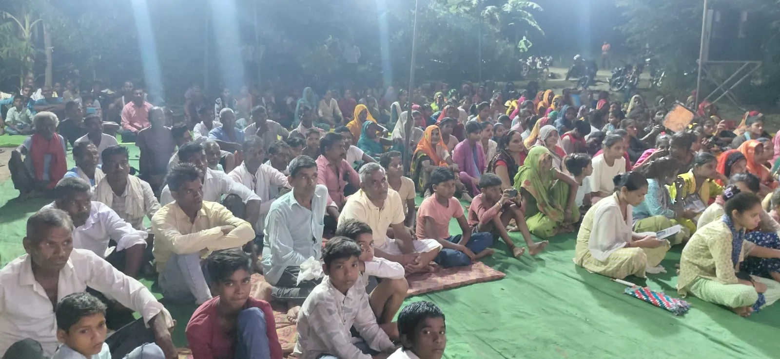 भंडारे के साथ भागवत कथा का हुआ समापन
