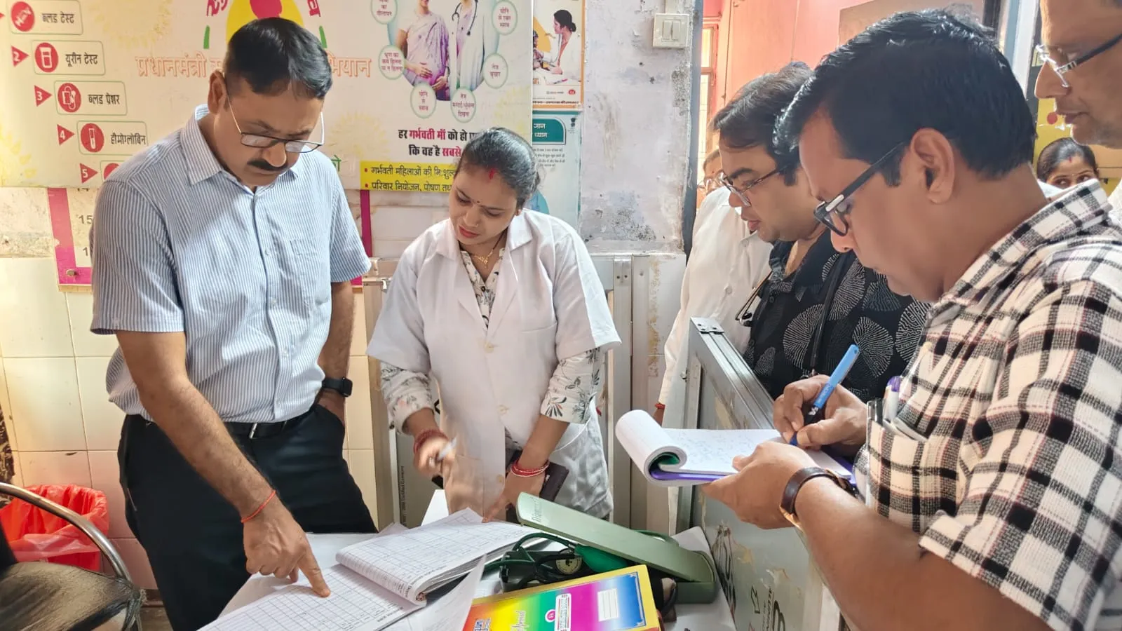 डीएम द्वारा सेमकित जन कल्याण एवं जन जागरुकता अभियान का किया गया निरीक्षण