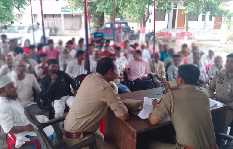 आगामी मुहर्रम त्योहार को लेकर ताजियादारों के साथ की गई गोष्ठी, दिए कड़े निर्देश
