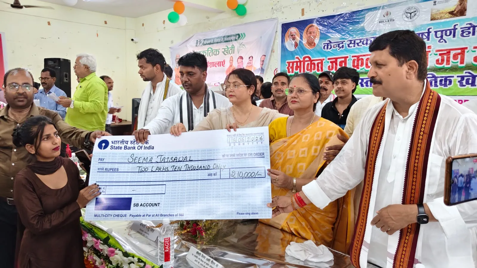जन जागरूकता अभियान के तहत प्राकृतिक खेती का कार्यशाला का हुआ आयोजन