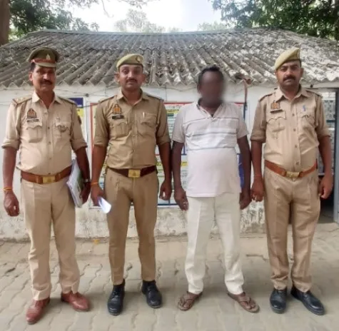 गैगेस्टर एक्ट के मामले में वांछित अभियुक्त को किया गया गिरफ्तार