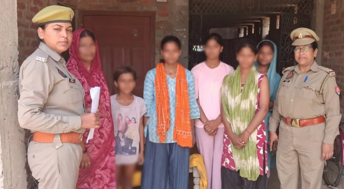 महिला सुरक्षा  के उद्देश्य से पुलिस द्वारा चलाया गया जागरूकता अभियान 