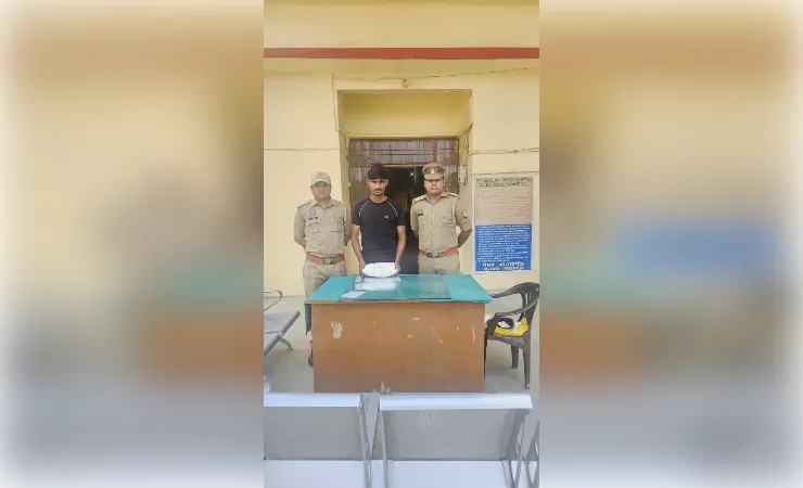 अवैध गांजा बेचने वाला आरोपी गिरफ्तार,एक किलोग्राम अवैध गांजा बरामद