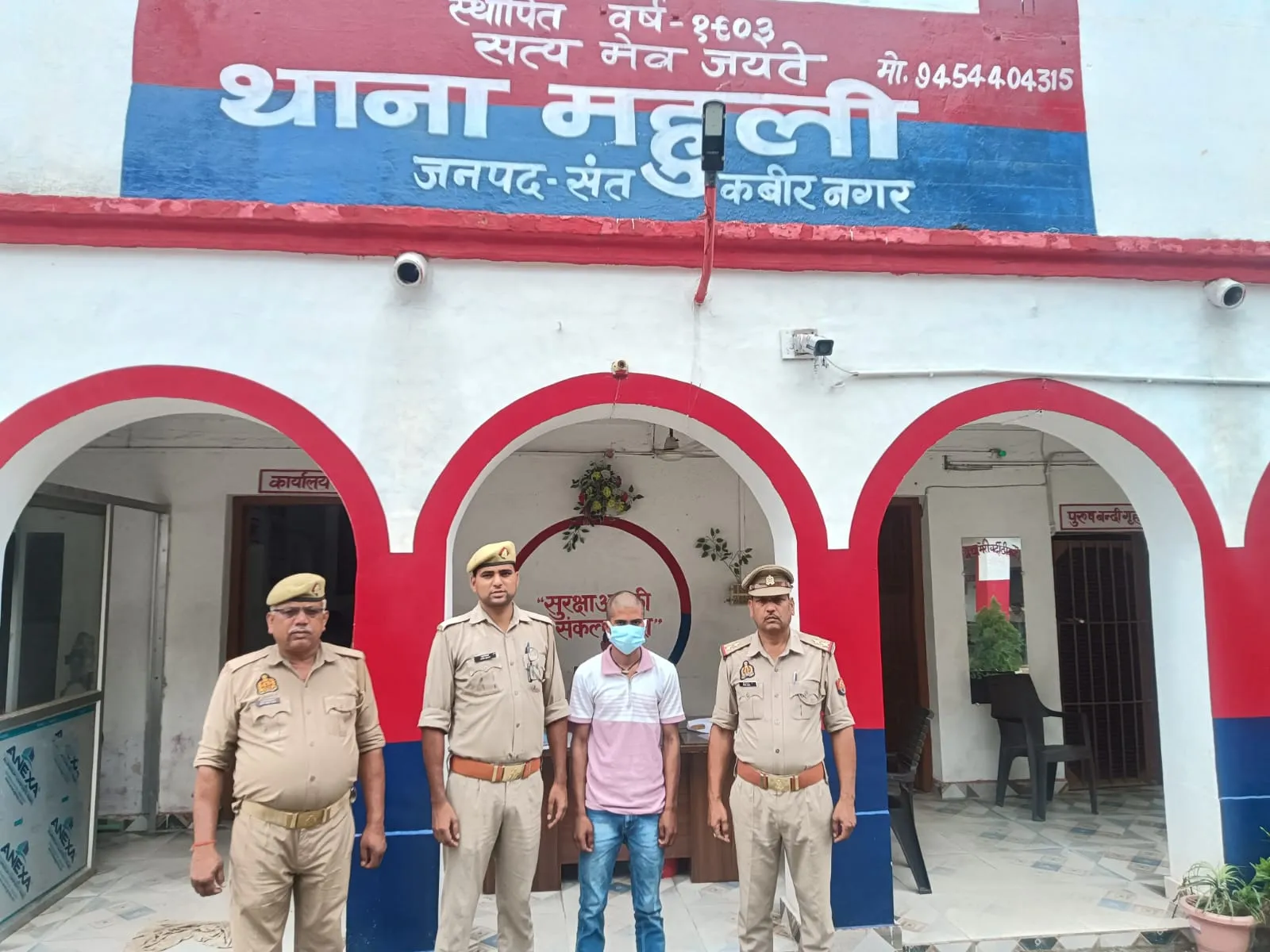 हत्या के प्रयास के मामले में वांछित अभियुक्त को किया गया गिरफ्तार