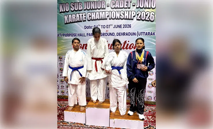 जयपुरिया की छात्रा ने उत्तराखंड में लहराया परचम, कराटे चैंपियनशिप में पाया तीसरा स्थान