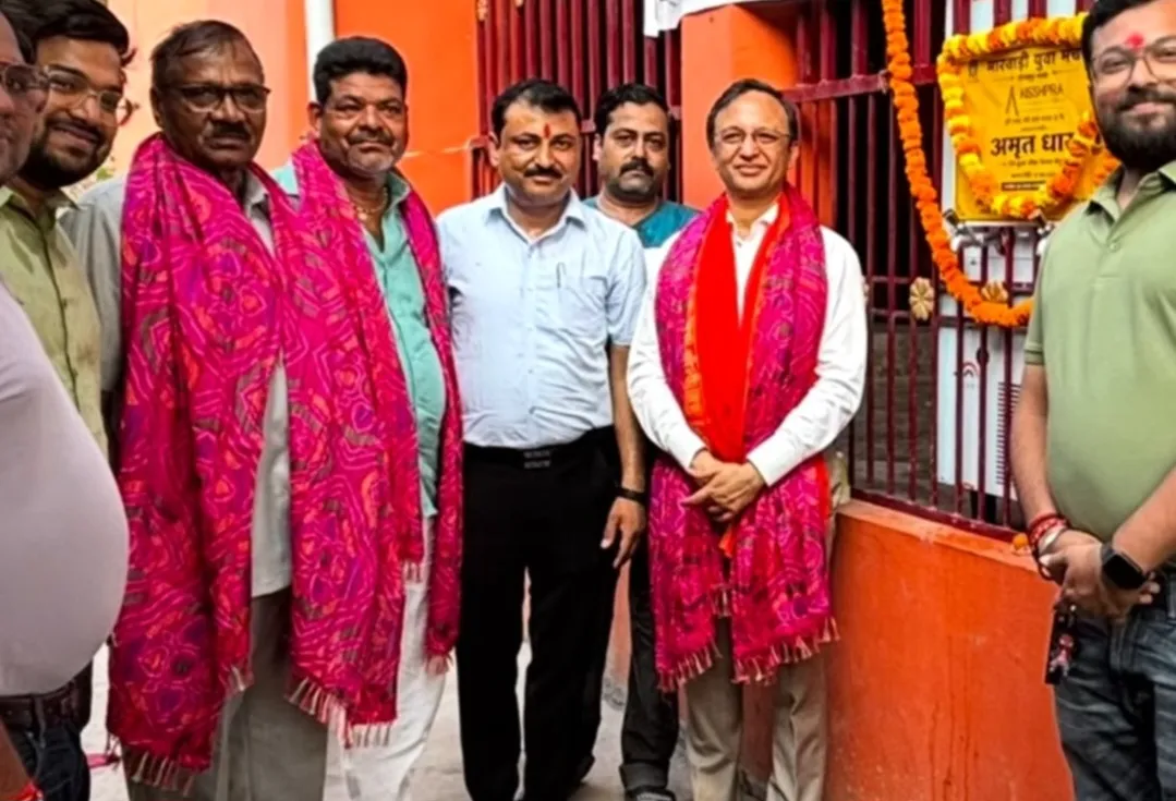 ऐशप्रा फाउंडेशन के सौजन्य से मारवाड़ी युवा मंच ने स्थापित किया स्थायी प्याऊ