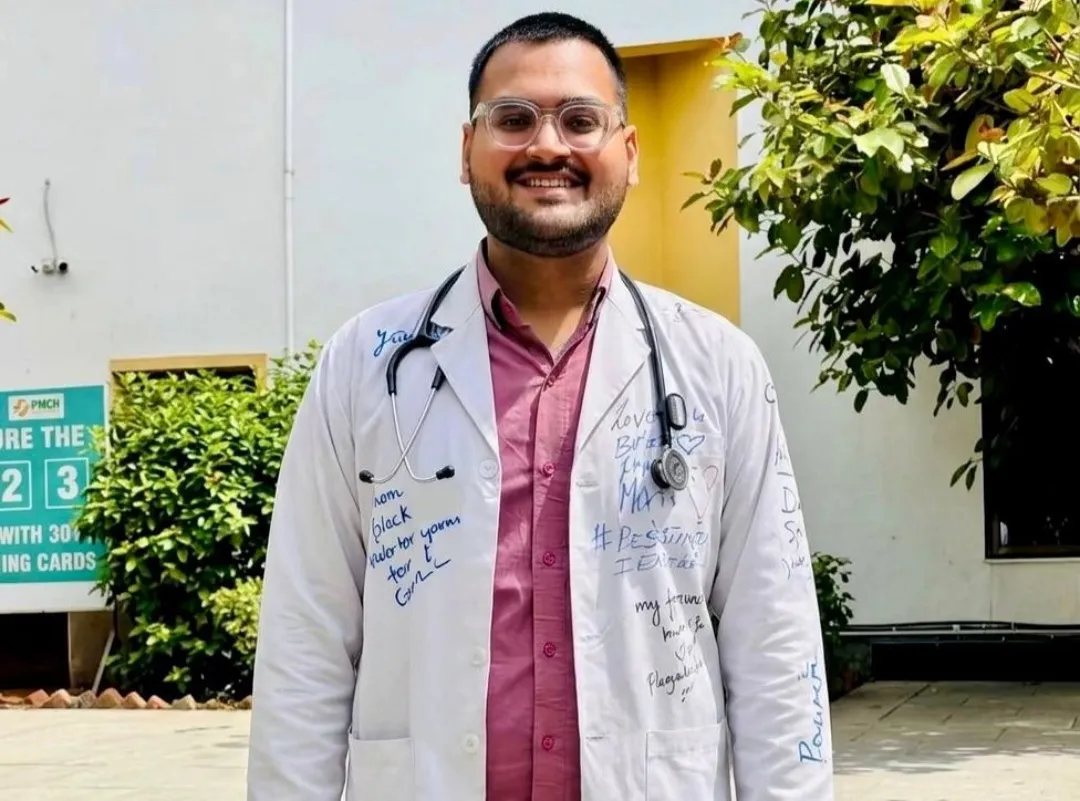 बड़हलगंज के डाँ हितांशु सोनी का गोरखपुर एम्स में चयन 