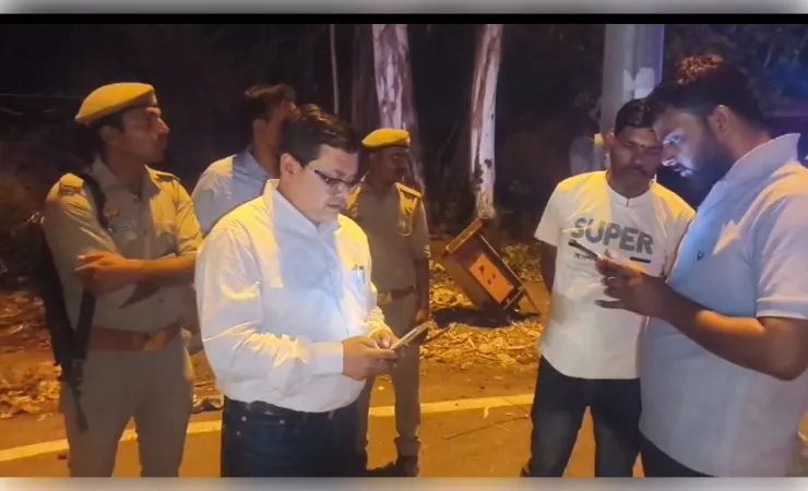 नवाबगंज टोल प्लाजा पर चला सघन चेकिंग अभियान, 45 वाहनों का चालान