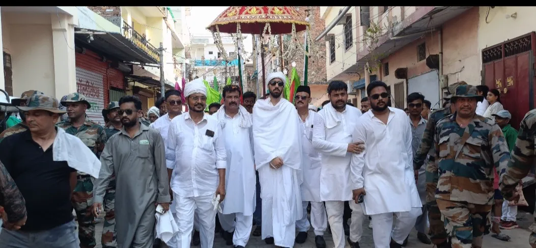 शानों-शौकत, अकीदत और अमन का पैगाम लेकर निकला मियां साहब का ऐतिहासिक शाही जुलूस