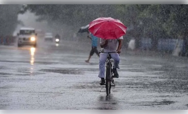  राजधानी में हुई झमाझम बारिश, मौसम का बदला पैटर्न