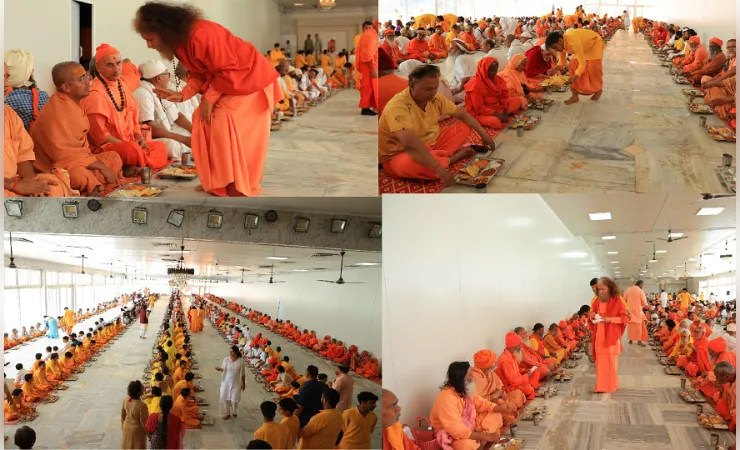 खाद्य सुरक्षा दिवस पर स्वामी चिदानन्द ने दिया संदेश, बोले भोजन ईश्वर का प्रसाद