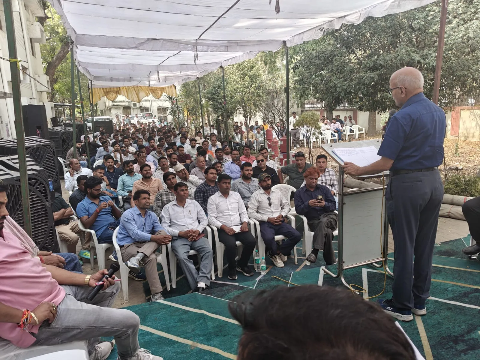 उत्पीड़नात्मक कार्यवाहियों की समाप्ति आवश्यक:संघर्ष समिति 