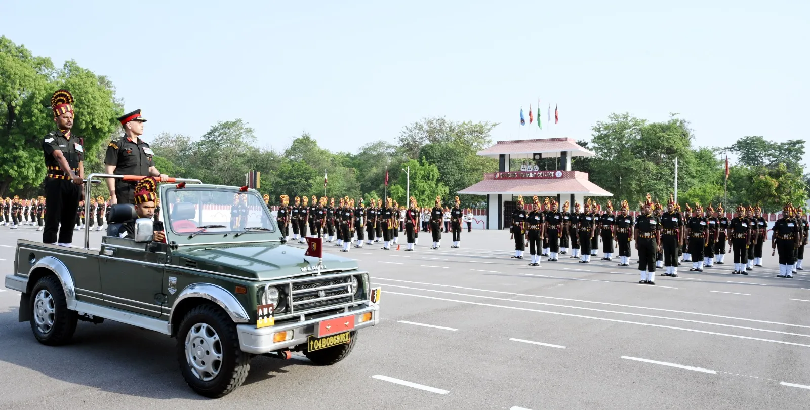 ट्रेनिंग कॉलेज में हुई सीनियर कैडर कोर्स की समापन परेड 