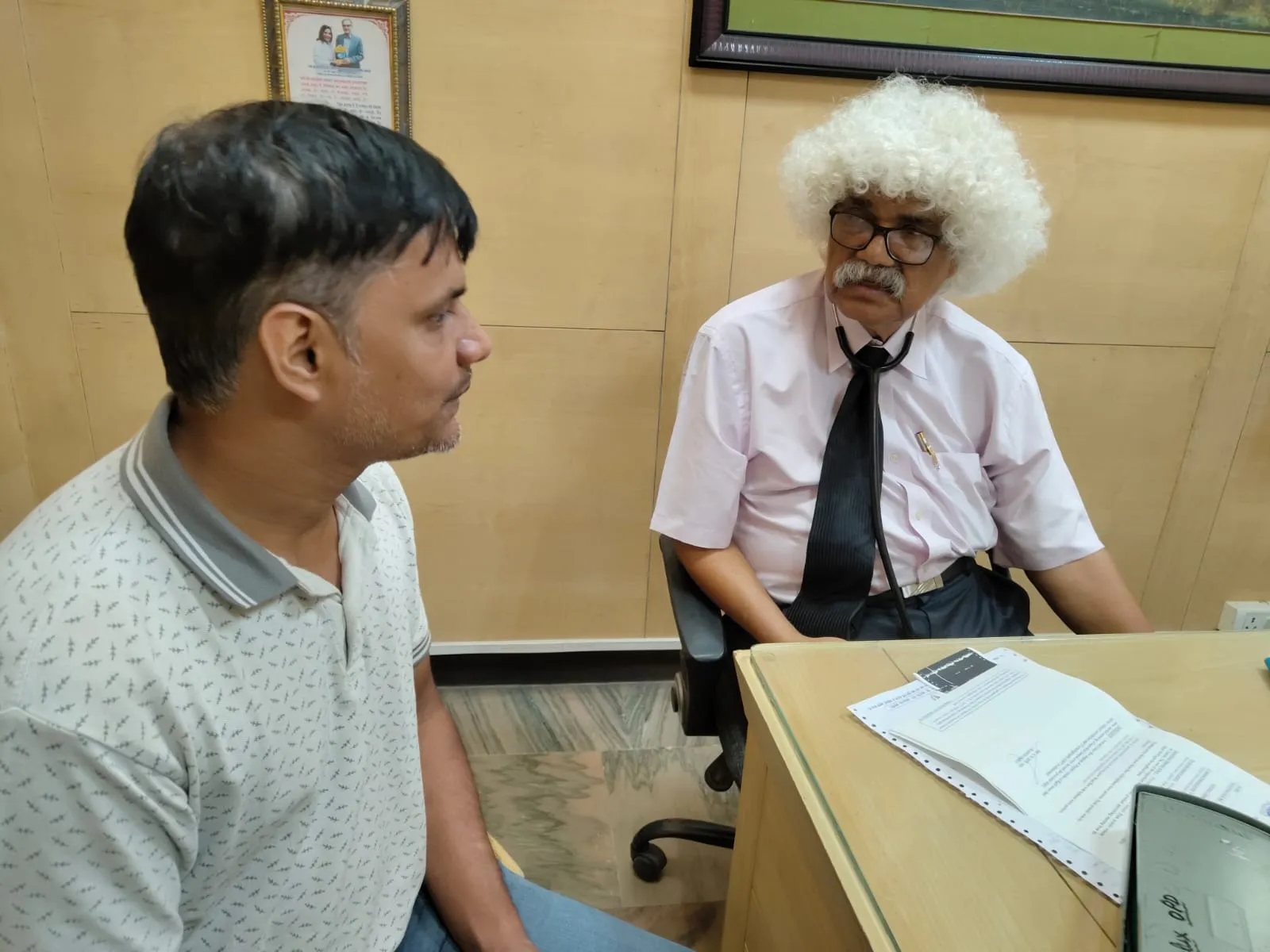 विवेकानन्द पॉलीक्लीनिक में स्वास्थ्य शिविर में 28 मरीजों ने लिया लाभ 