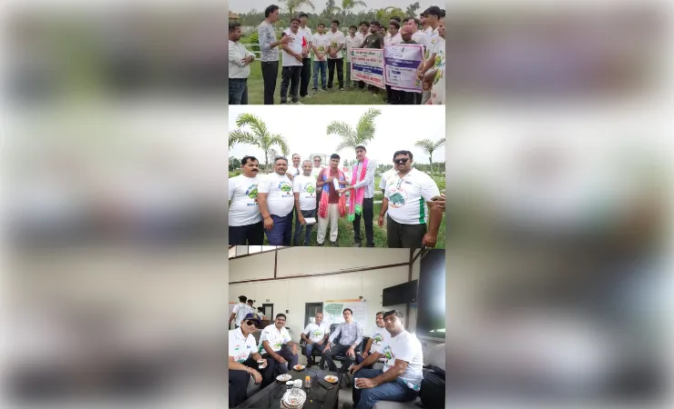 सिकंदर यादव ने पौधरोपण कर दिया पर्यावरण और नशा मुक्ति का संदेश