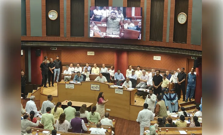 एमसीडी बैठक में जनहित मुद्दों और राम मंदिर चढ़ावे चोरी पर चर्चा से भागी ईडी पार्टी- अंकुश नारंग