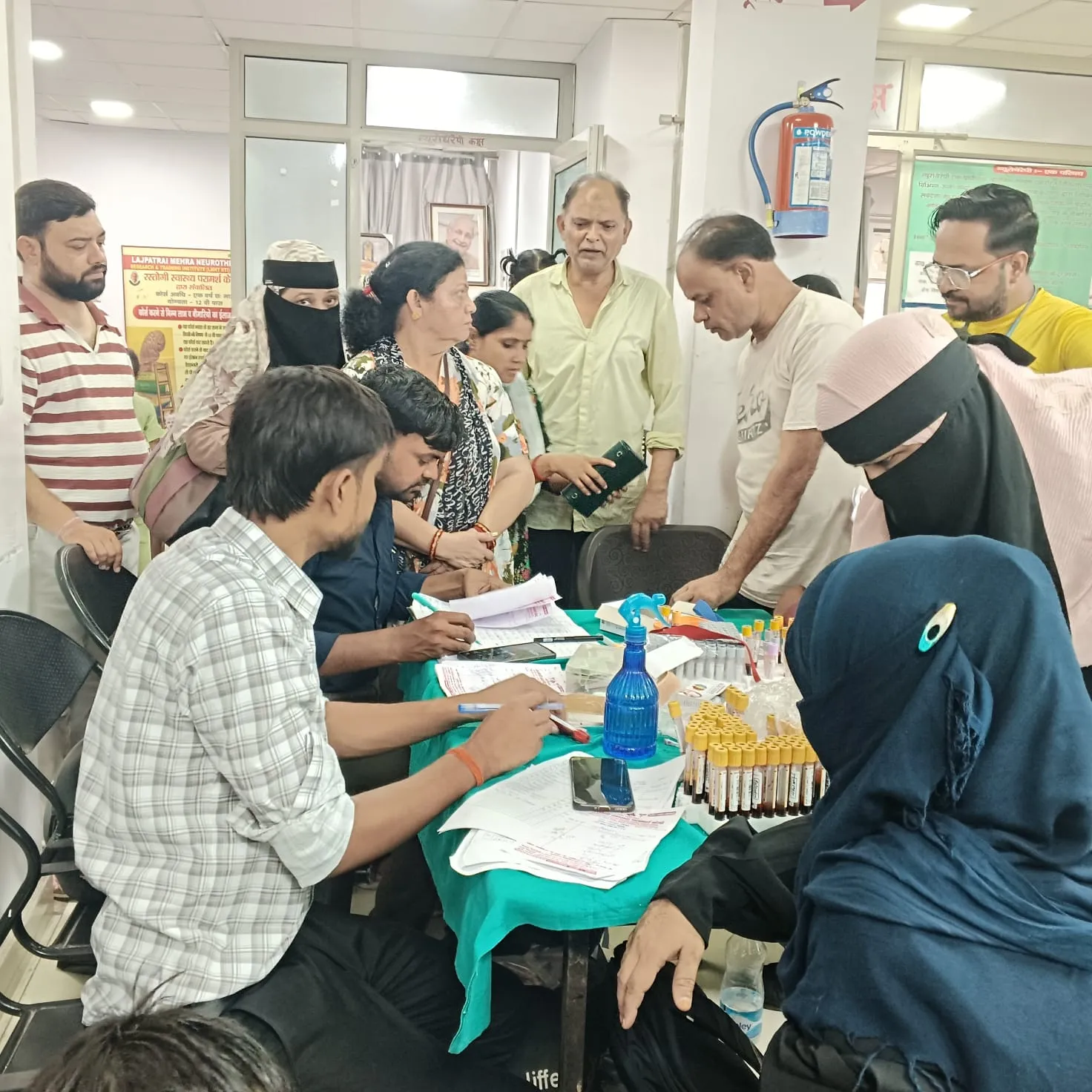 चिकित्सा शिविर में 220 मरीजों को मिला उपचार 