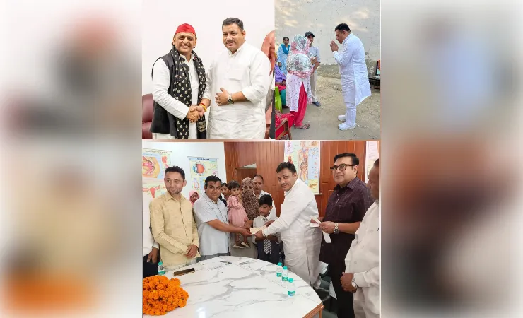 जनसेवा से मजबूत हो रही पहचान, सर्व समाज के बीच बढ़ा अभिषेक गर्ग का जनाधार