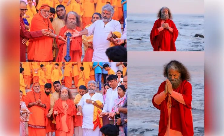 महासागर दिवस पर स्वामी चिदानन्द का आह्वान, प्लास्टिक प्रदूषण पर जताई चिंता