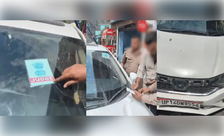 टोल टैक्स बचाने को ‘जज का पास’ लगाकर यूपी से उत्तरखंड घूमता रहा युवक!