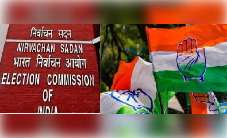 नामांकन विवाद पर चुनाव आयोग पहुंची कांग्रेस, फैसले को बताया गैरकानूनी