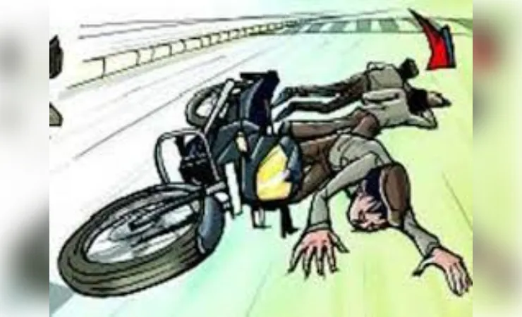 शराब के नशे में बाइक सवार ने युवक को मारी टक्कर, विरोध करने पर हुई मारपीट 