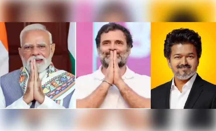 मोदी-राहुल सहित दिग्गज नेताओं ने सीएम विजय को दी जन्मदिन की बधाई