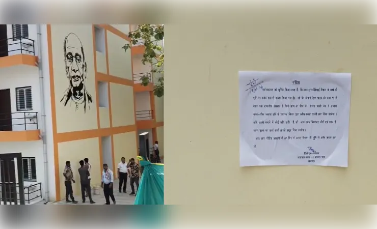 डालीबाग योजना पर विवाद, मुख्तार की जमीन पर बने घरों को एलडीए का नोटिस