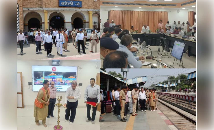 महाप्रबंधक ने मुरादाबाद मंडल का किया निरीक्षण , अर्धकुंभ -2027 को लेकर दिए दिशा निर्देश 