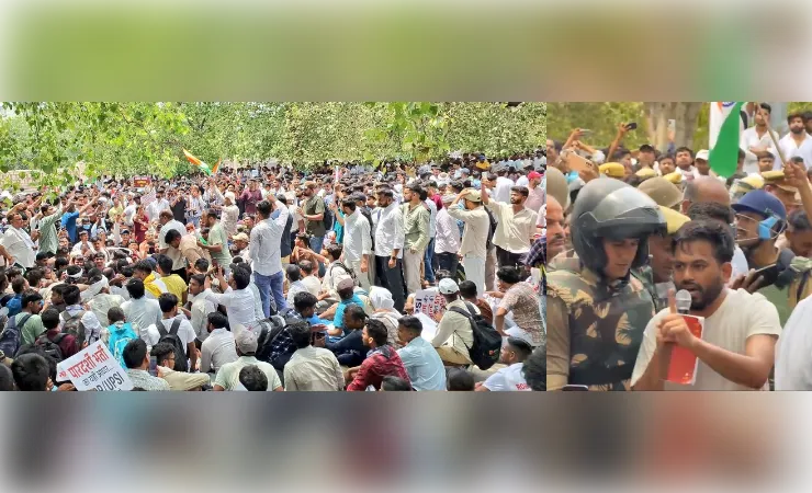 कॉकरोच अभी जिंदा हैं! लखनऊ में गरजे कॉकरोच जनता पार्टी के अभिजीत दीपके