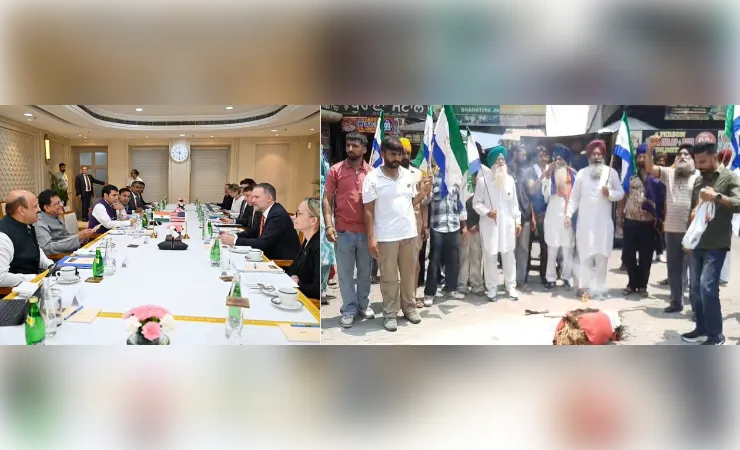 भारत-अमेरिका ट्रेड डील पर बढ़ा घमासान, किसान संगठनों ने खोला देशव्यापी मोर्चा