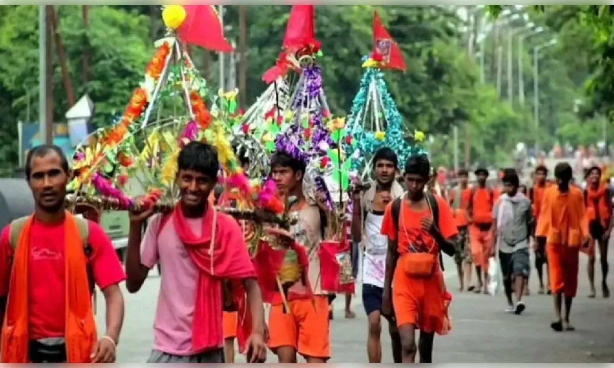 कांवड़ यात्रा: 30 जुलाई से प्रारम्भ, कंट्रोल रूम नम्बर जारी 