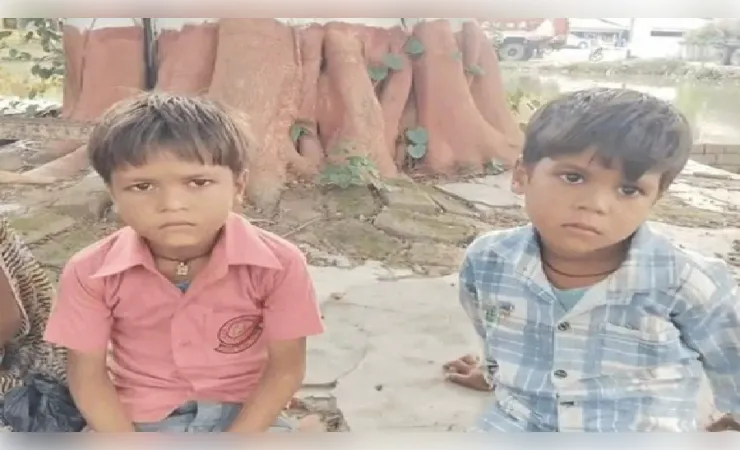 कलयुगी पिता ने बच्चों को खिलाया जहर, गिरफ्तार