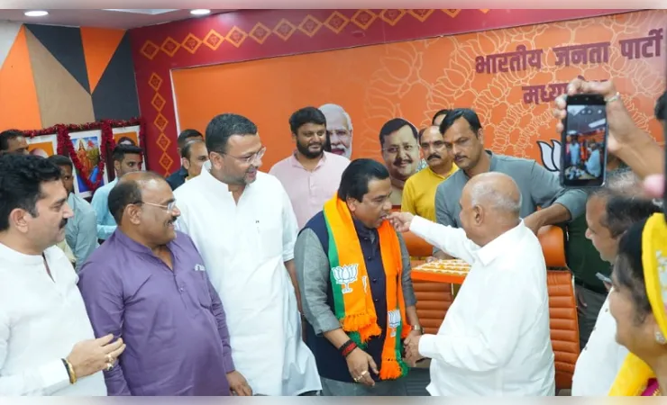 मप्रः भाजपा में शामिल हुए कांग्रेस के पूर्व प्रदेश महासचिव राकेश यादव