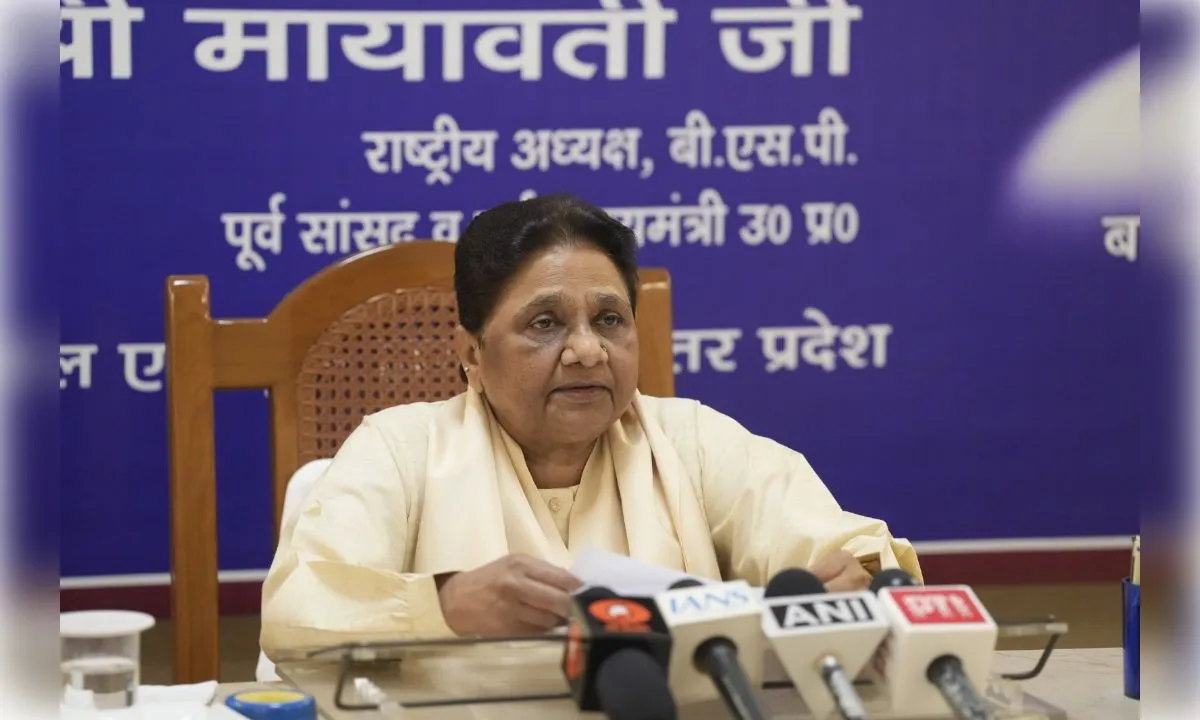 बसपा के बढ़ते प्रभाव से बेचैन हैं विरोधी दल : मायावती