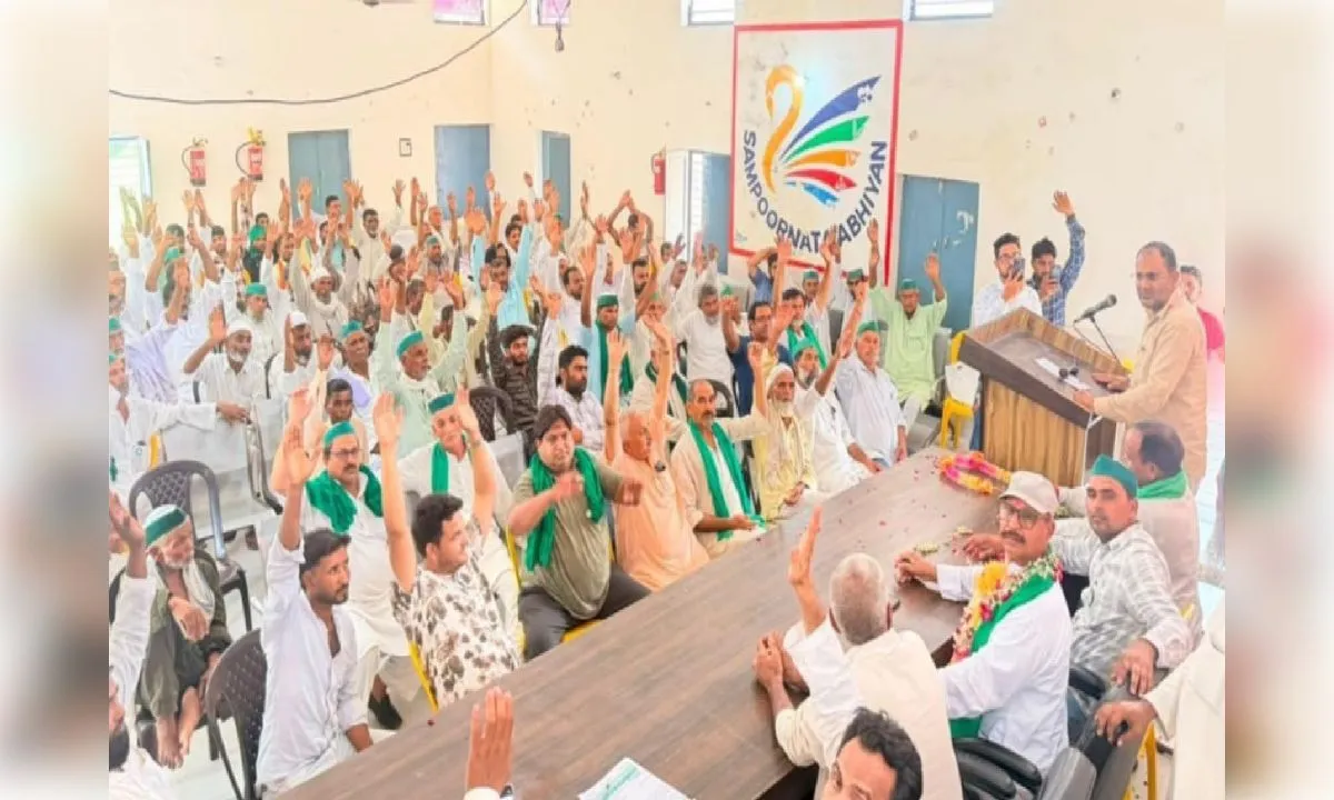 सरकारी योजनाओं का लाभ नहीं मिलने से किसानों की आर्थिक स्थिति में नहीं हो पा रहा है सुधार:हसीब अहमद
