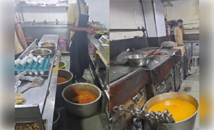 भेंडी बाजार में एफडीए की तीन नामी होटलों पर की कार्रवाई, रसोई में मिली गंदगी की भरमार 