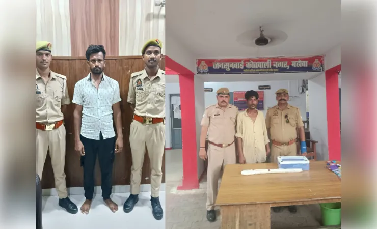 युवक पर जानलेवा हमला कर दोनों हाथ काटने के मामले दो गिरफ्तार