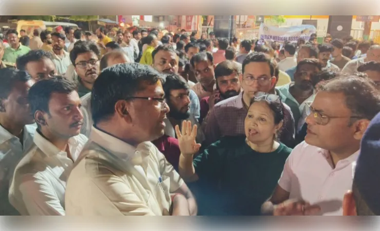 उपमुख्यमंत्री की सख़्ती के बाद नर्सिंग होम संचालक गिरफ्तार, आईएमए ने किया विरोध
