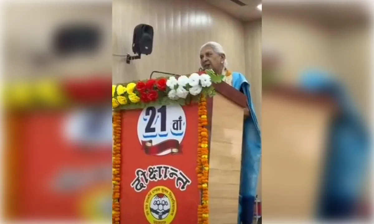   पढ़ाई तभी सार्थक, जब जाति-पांति से ऊपर उठकर मानवता को अपनाएं: आनंदीबेन पटेल