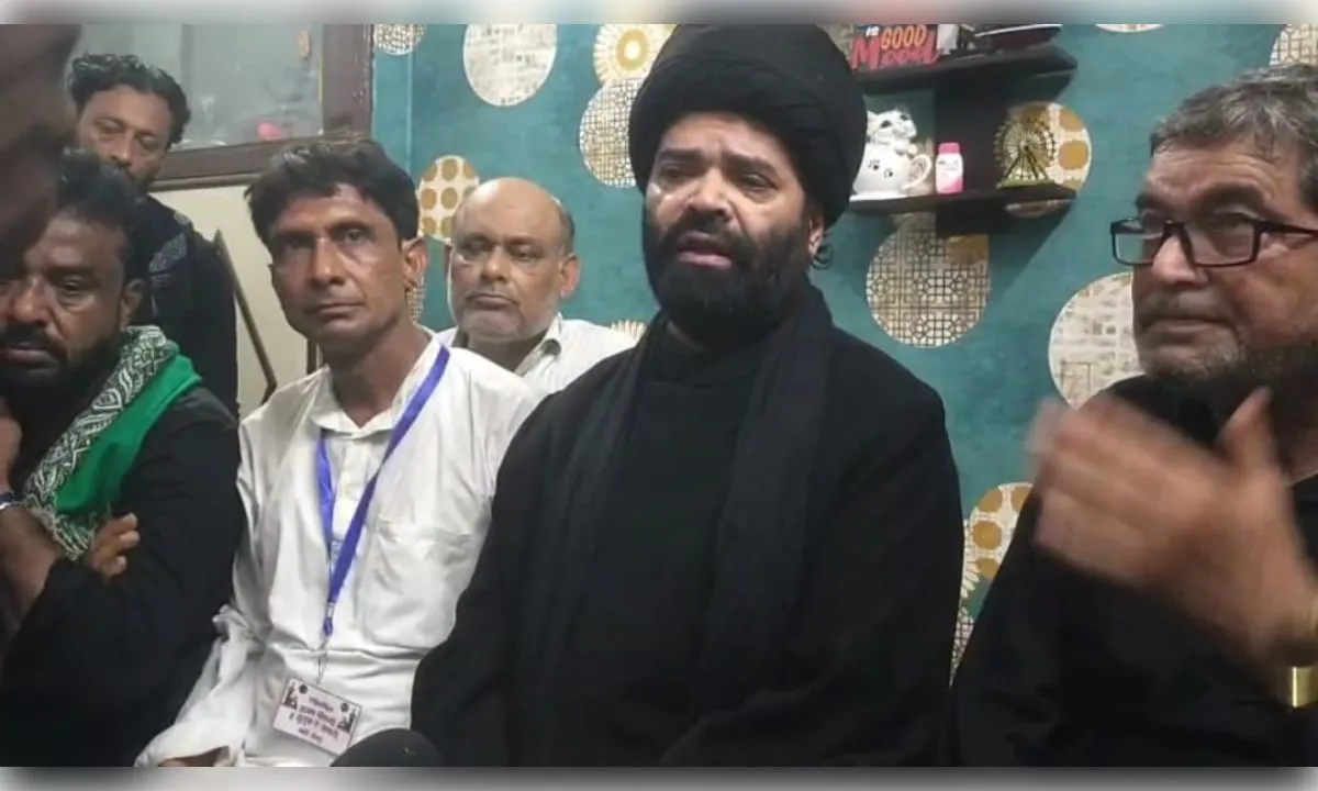  देश में लाेगाें काे अपने- अपने तरीके से उपासना करने की पूरी स्वतंत्रता है -मौलाना डॉ. कल्बे रुशेद