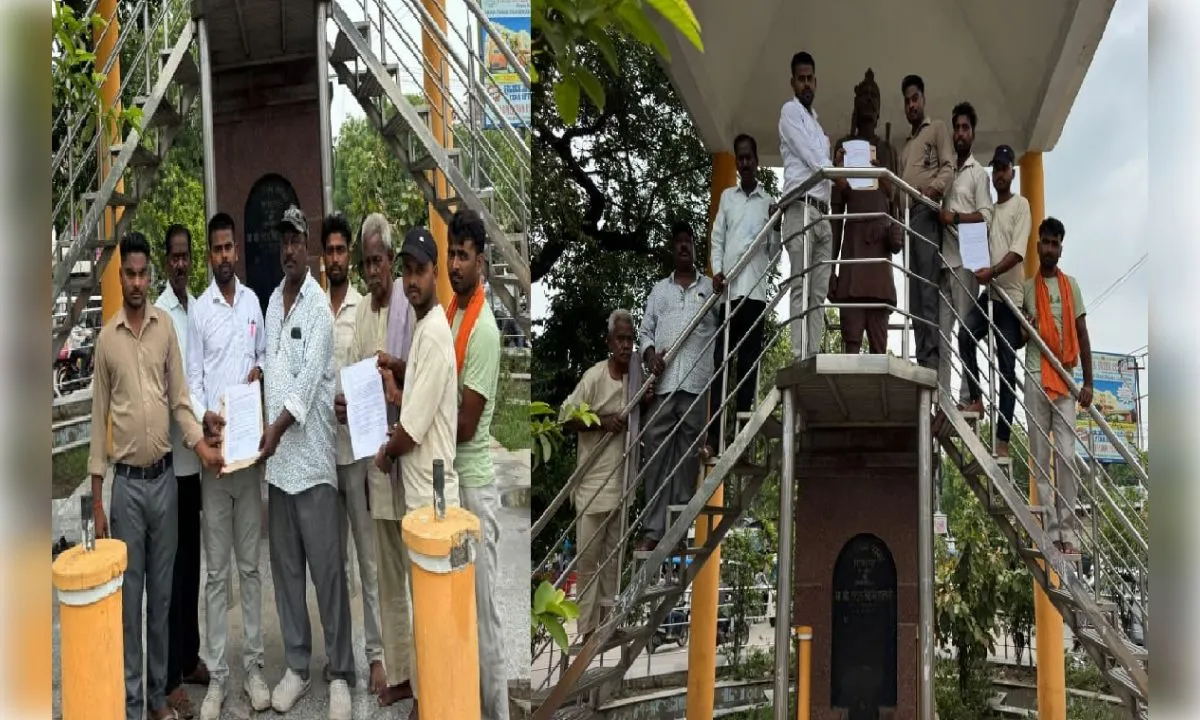 लखनऊ में निषाद पार्टी कार्यकर्ताओं और पार्षद प्रतिनिधि के बीच नोकझोंक