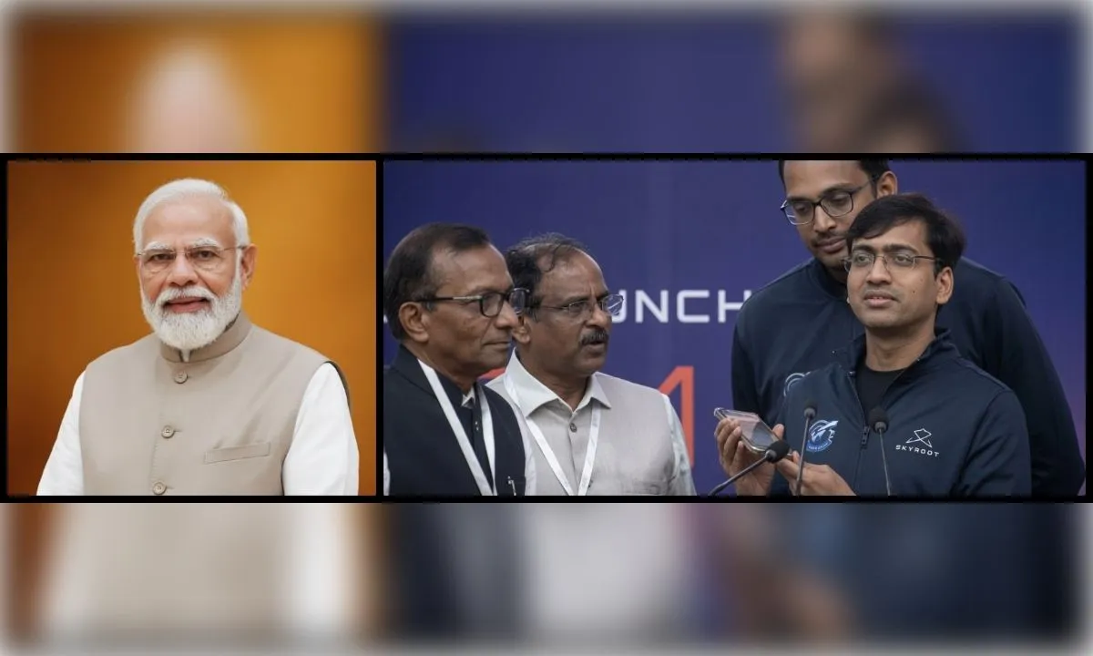 प्रधानमंत्री ने विक्रम-1 के सफल प्रक्षेपण के बाद स्काईरूट एयरोस्पेस के संस्थापकों से की बात, दी बधाई