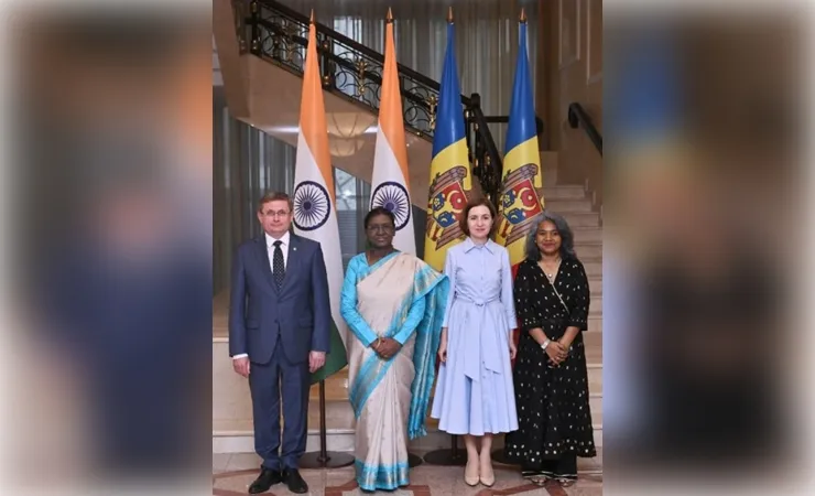 मोल्दोवा में भारत की राष्ट्रपति मुर्मु के सम्मान में भोज, आज से शुरू होगा उत्तर मैसेडोनिया का दौरा
